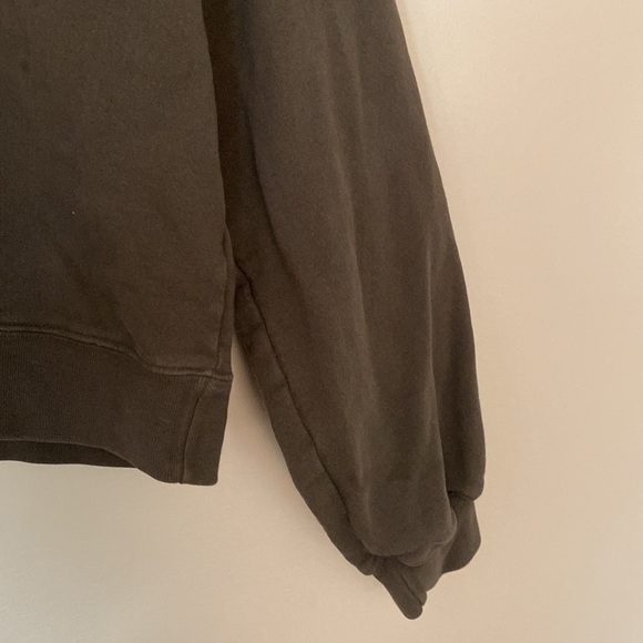 Agolde Cotton Low V-Neck Sweatshirt - Picture 7 of 10